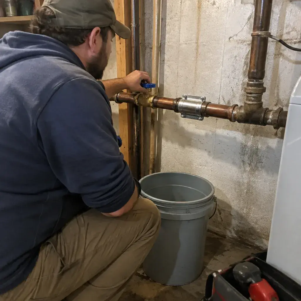 Pipe Clamps affecting a water supply line in Nampa, ID