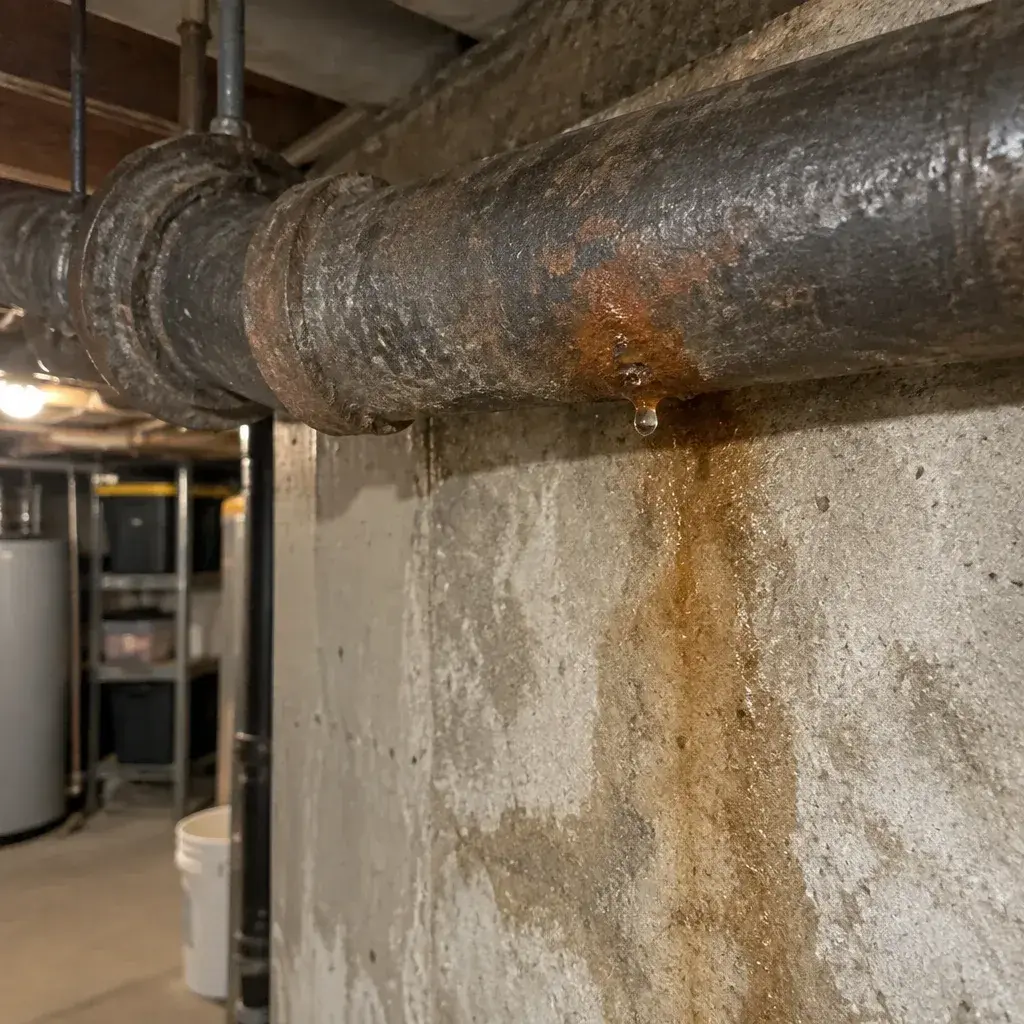 Corroded Pipe Burst Repair damaged pipe in Nampa, ID